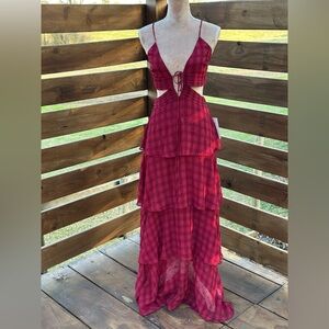 NWOT Line and dot Sophie maxi dress